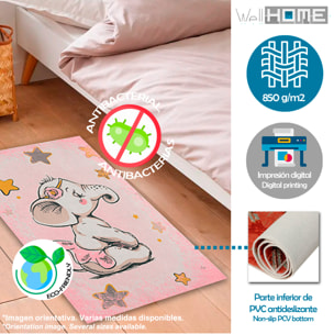 Alfombra infantil de Poliester estampada 60 x 100cm