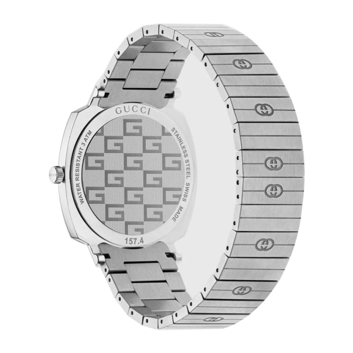 Reloj Gucci YA157410 Unisex Analogico Cuarzo con Correa de Acero inoxidable