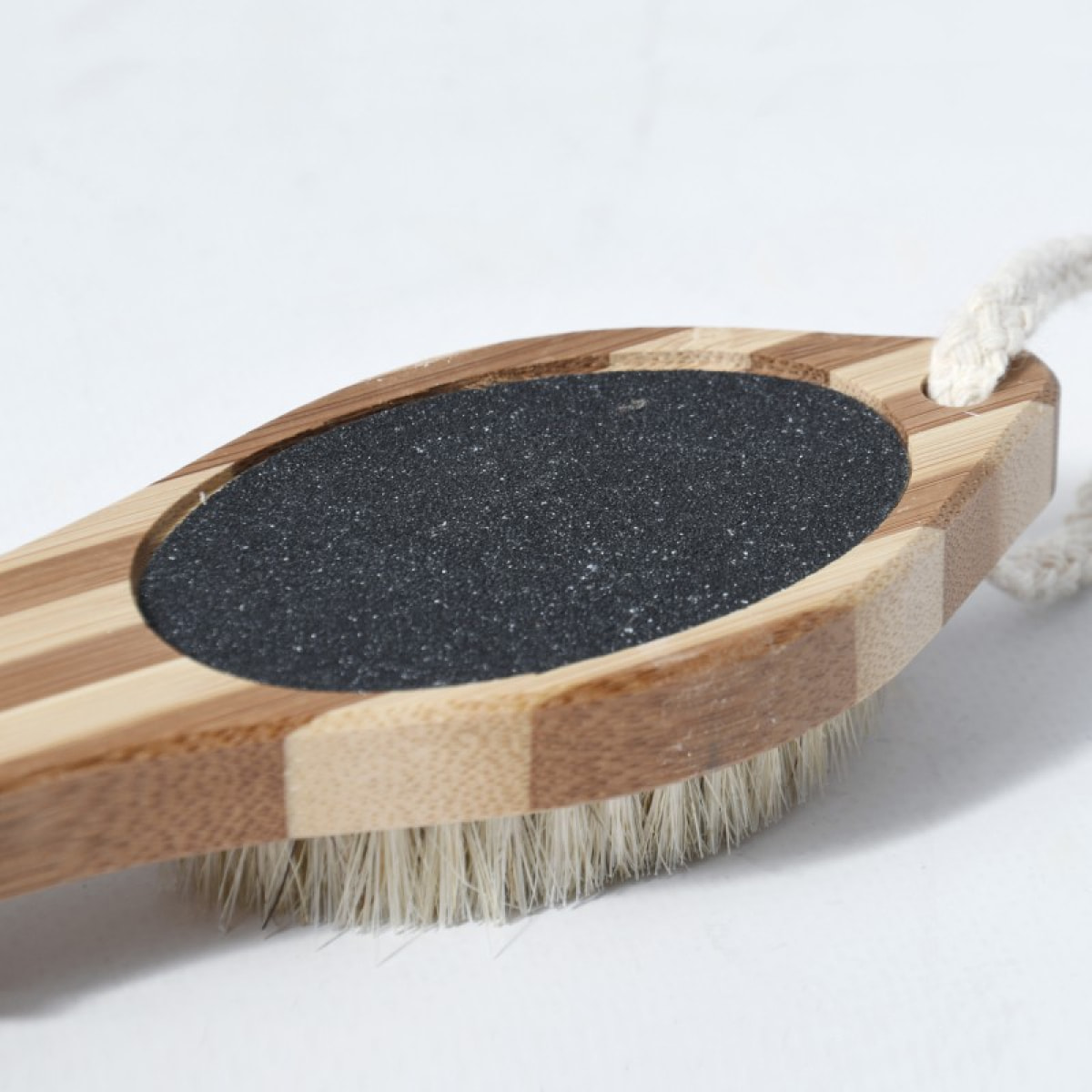 Brosse de bain pour les pieds 4 EN 1 en bois MSV