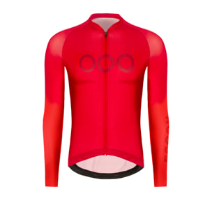 Maillot de manga larga ECOON modelo Tourmalet Men en color Rojo