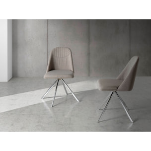 Silla Angel Cerda de tela 47x56x82cm