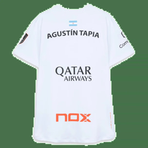 Camiseta Sponsors AT10 Blanco de Agustín Tapia 2026