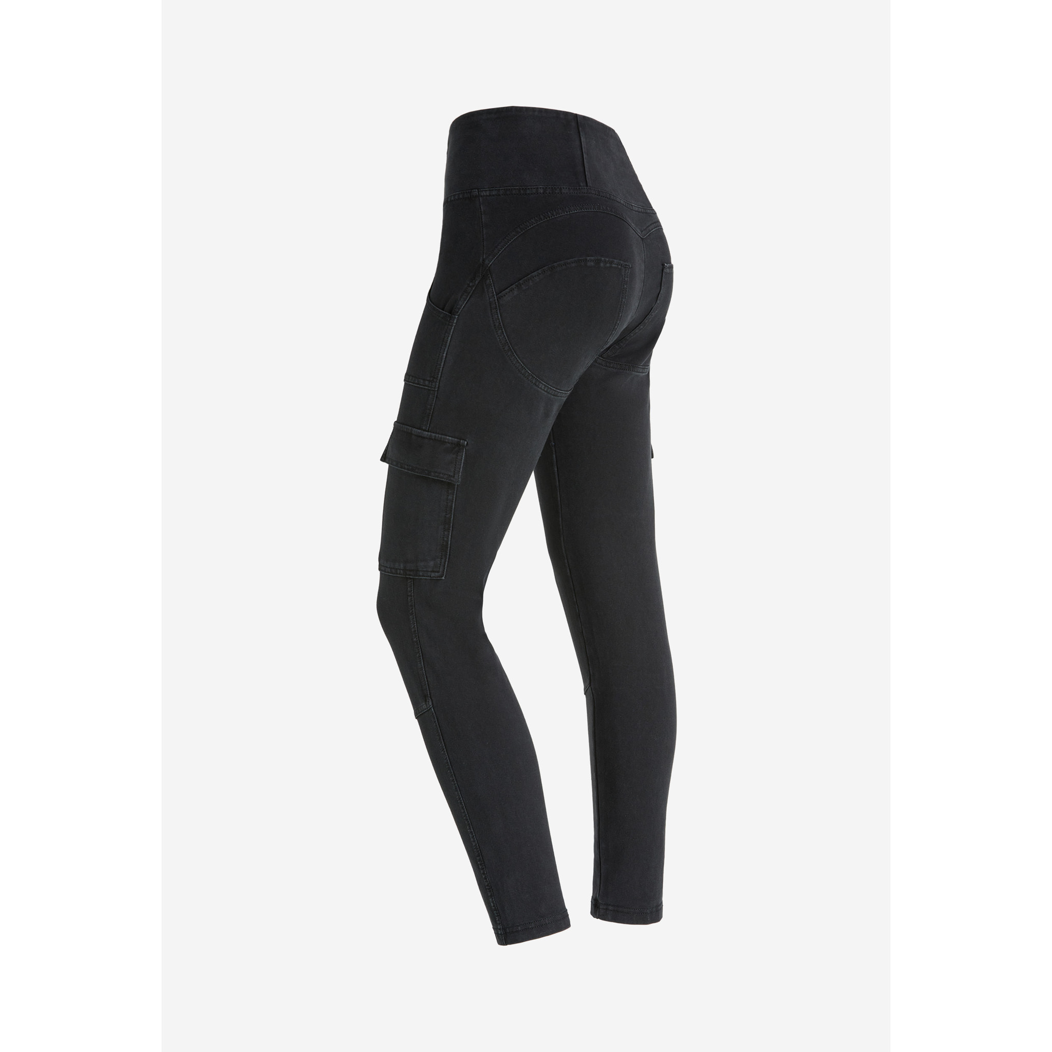 Jeggings WR.UP® tasche cargo, vita alta e lunghezza 7/8