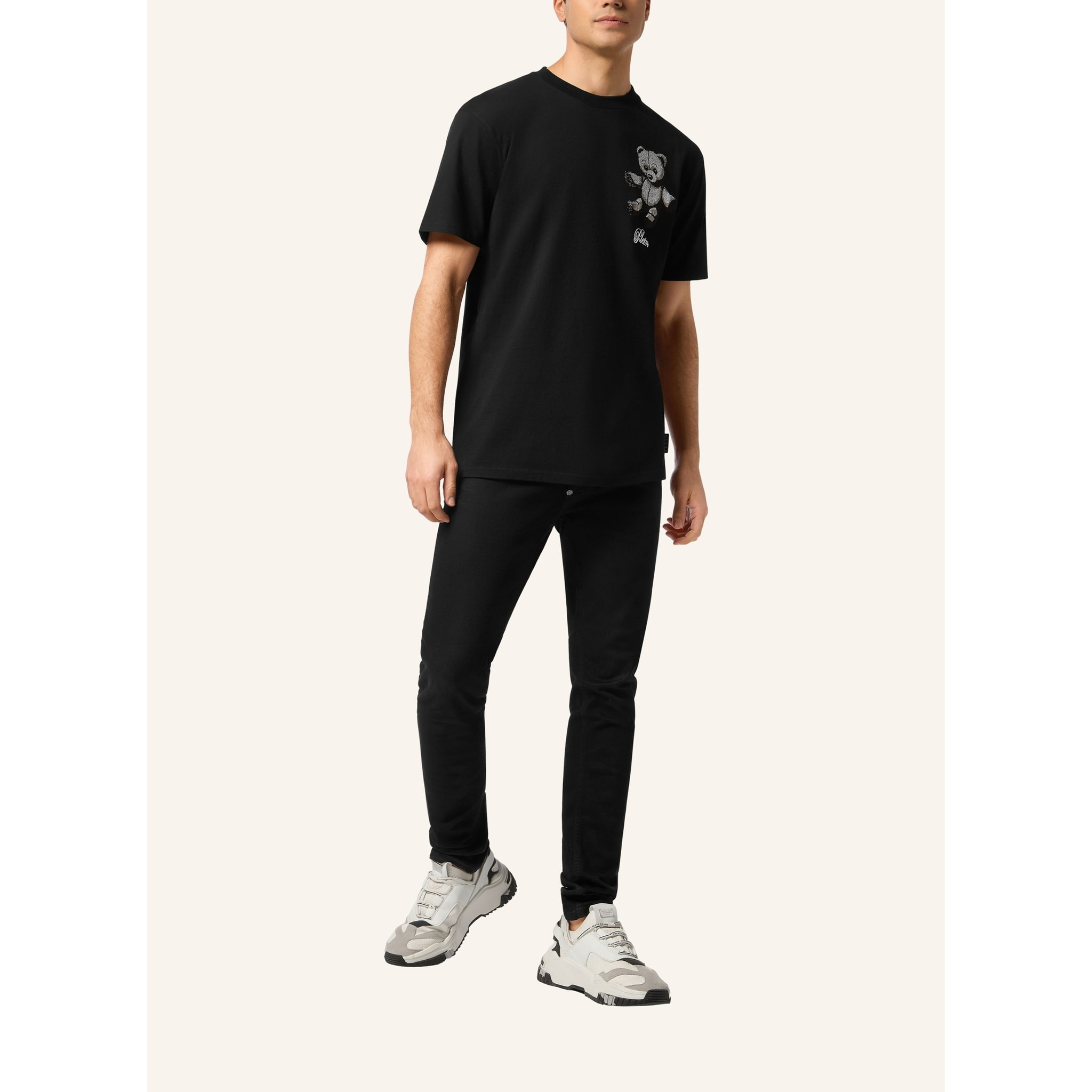 PHILIPP PLEIN Maglietta girocollo Ss TEDDY