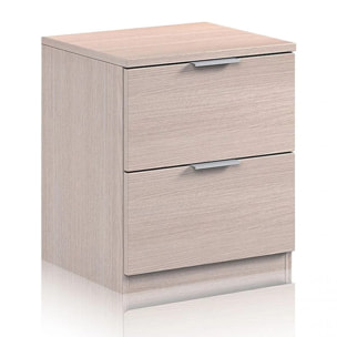 Mesita de noche Andra Roble