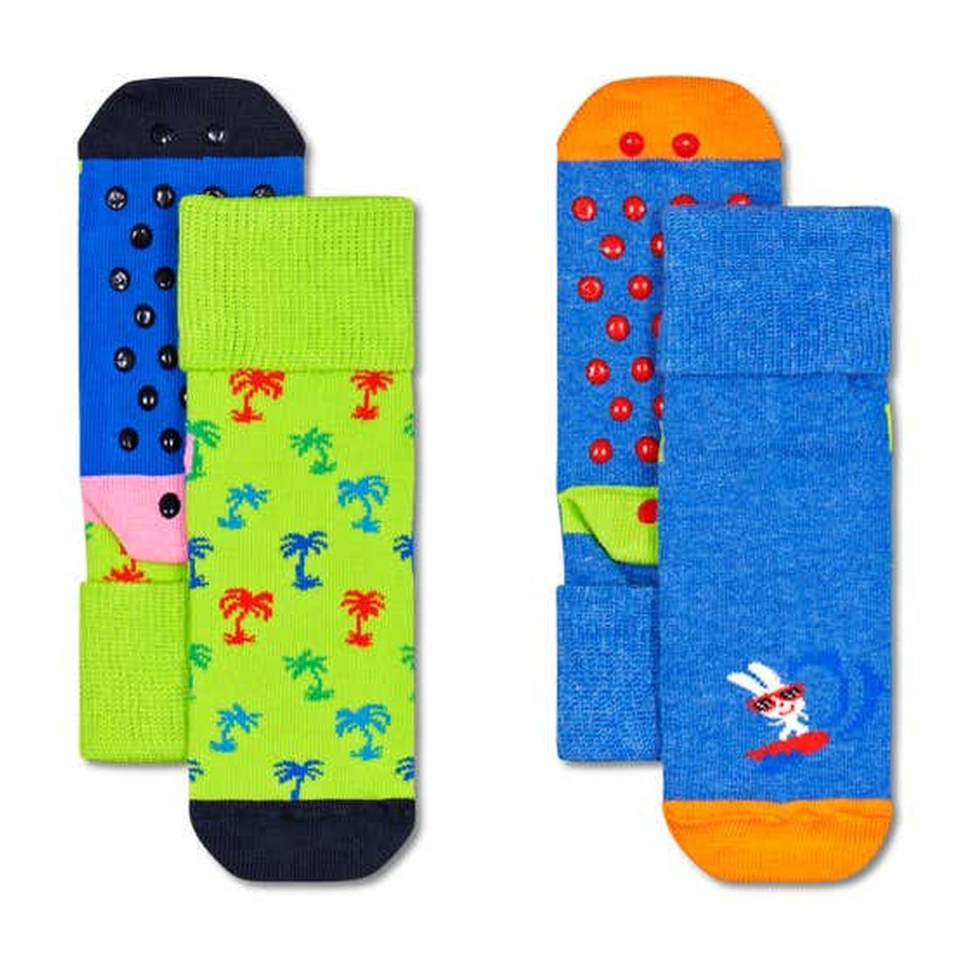 Calcetines 2-pack kids surfers paradise anti slip