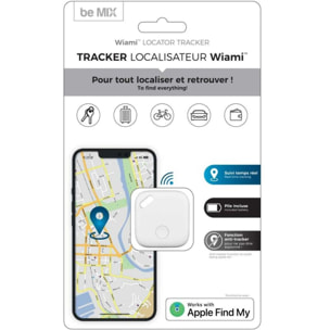 Tracker GPS BE MIX Wiami BLANC M12
