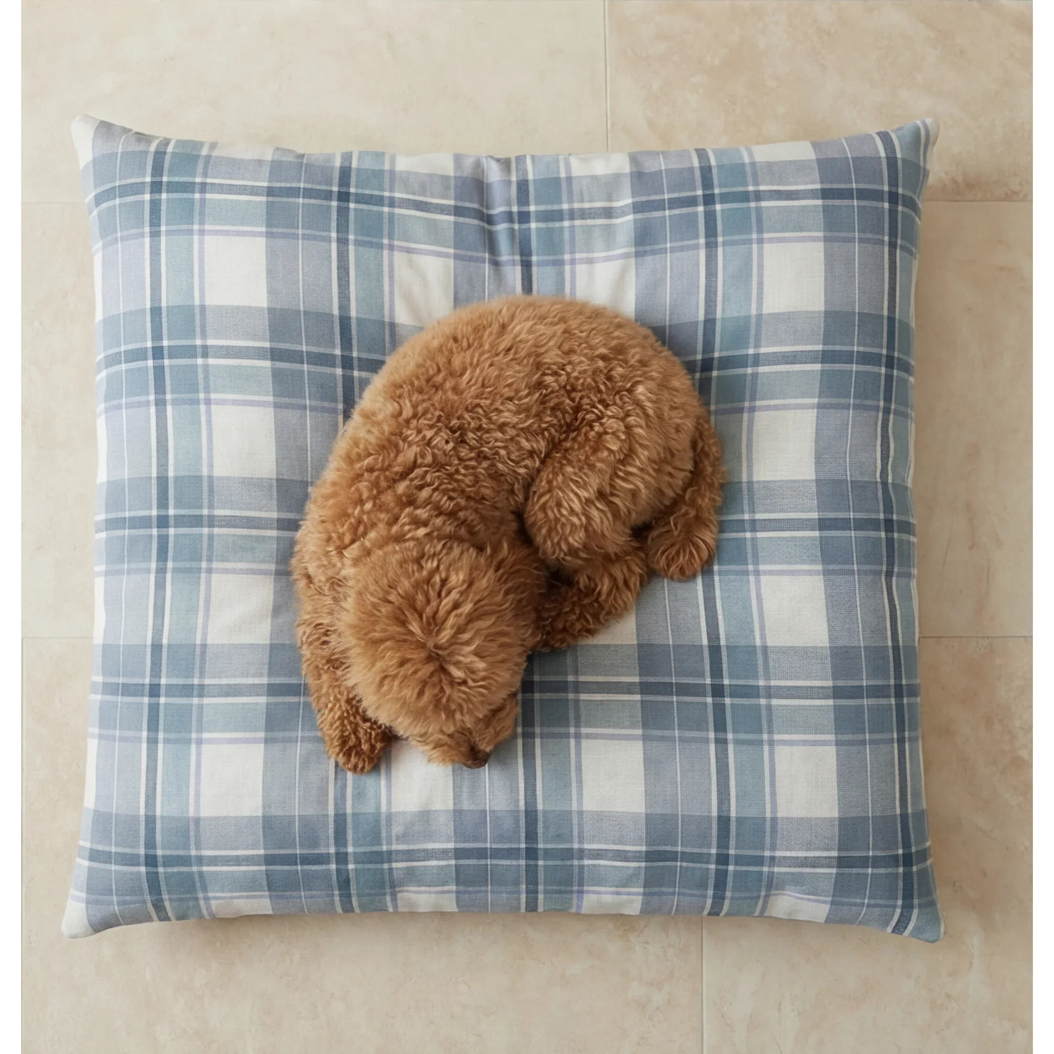 Lit pour animaux déhoussable et antitaches Valdo Bleu