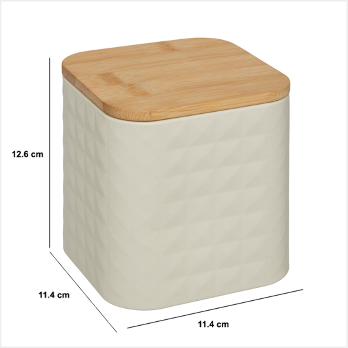 Boîte de conservation "Sensia" en métal 1,2L