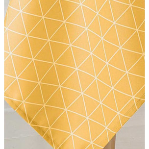 Nappe ronde 'Scandinave' - Jaune tournesol