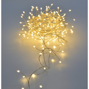 Ghirlanda 10 mt con 800 miniled est. - Pezzi 1 - BIANCO - Bianchi Dino SpA