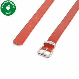 Malda Orange Cinturón mujer Apple Leather -Altura del tacón 5 cm