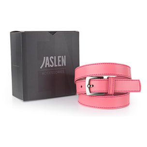 Cinturon Piel Jaslen Cinturones Jaslen Rosa 110