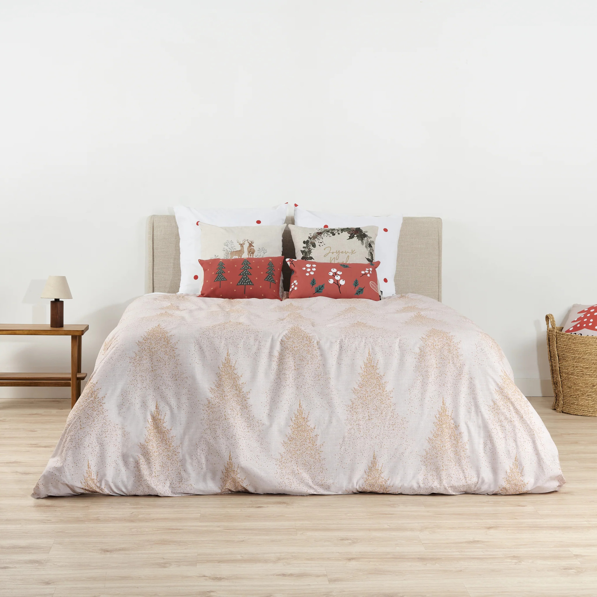 Housse de couette avec clics 100% coton Laponia 14