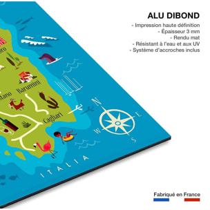 Tableau tourisme en sardaigne Tableau alu Dibond