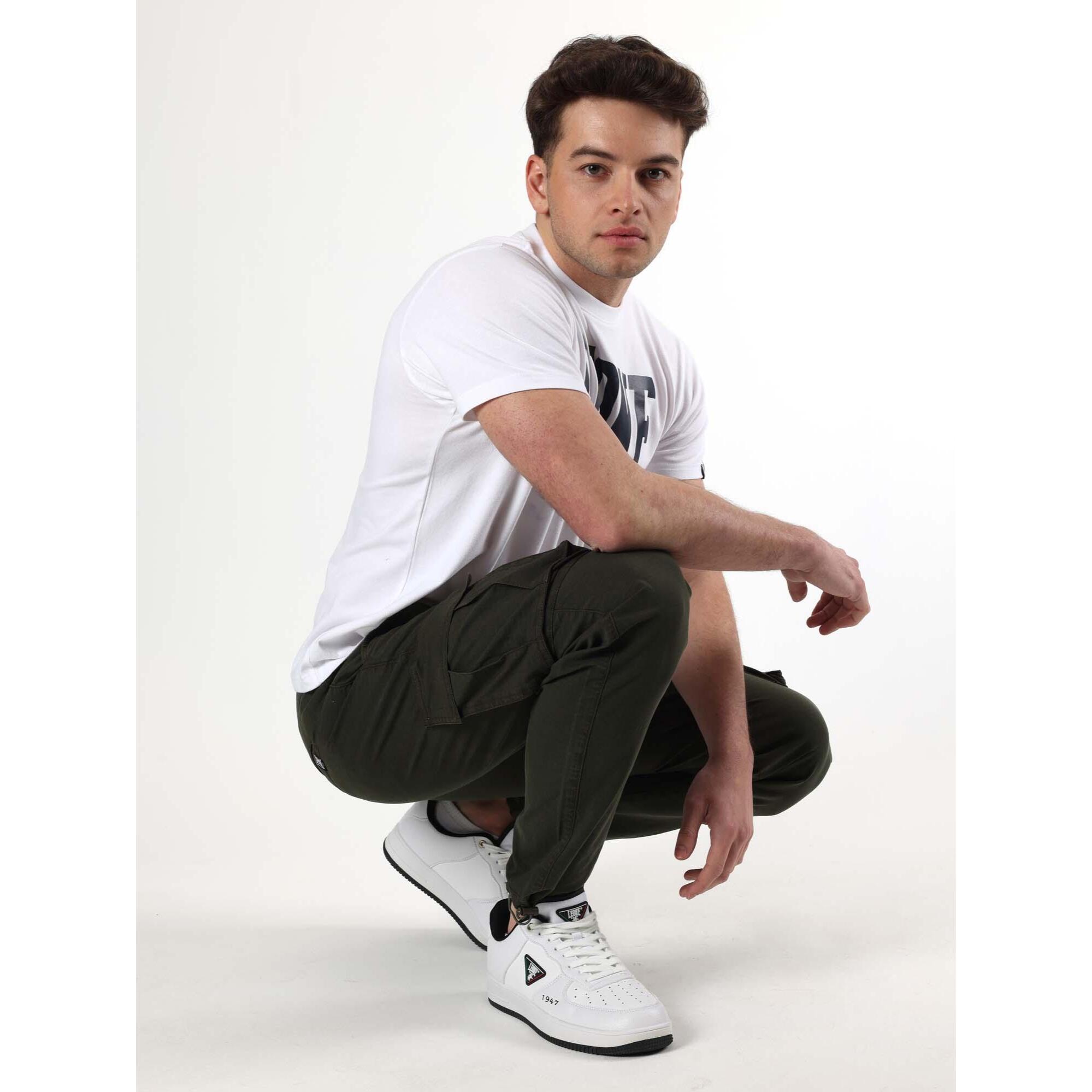 Pantalón cargo de hombre Leone Beach con bolsillos grandes