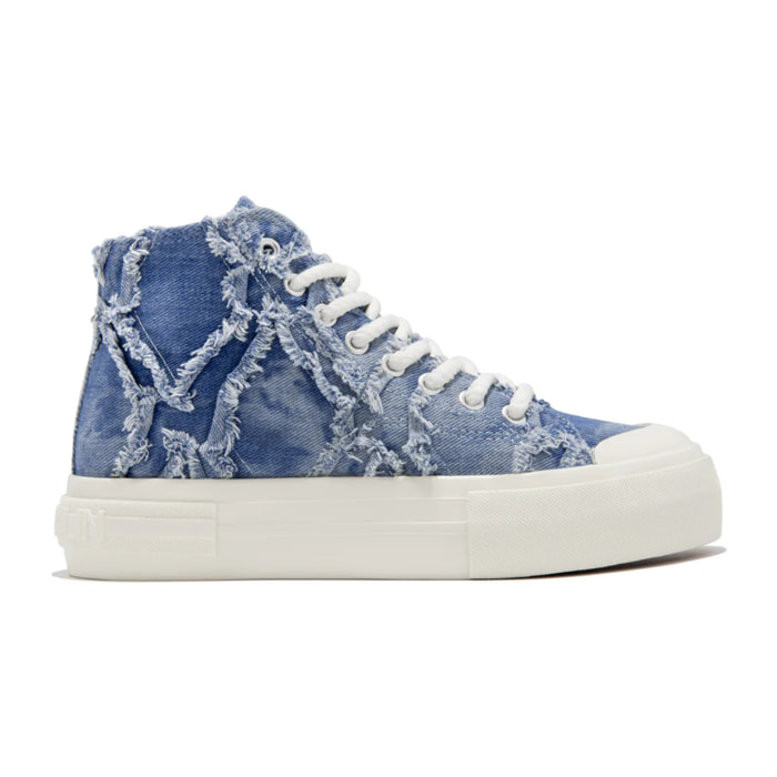 Zapatillas Altas Mujer One Way High Denim D.Franklin