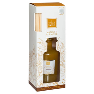 Diffuseur "Mael" - vanille ambrée 200mL