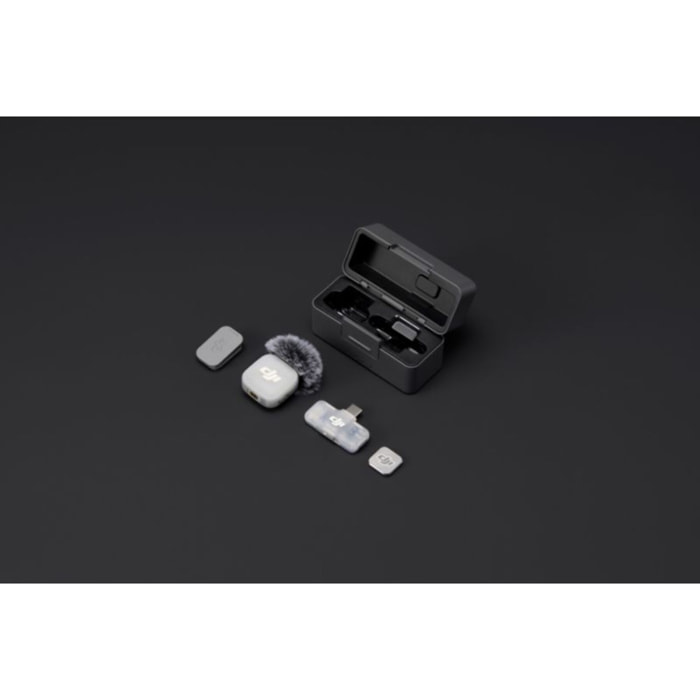Micro cravate sans fil DJI Mic Mini 2 (1 TX+1 Mobile RX+Chargeur)