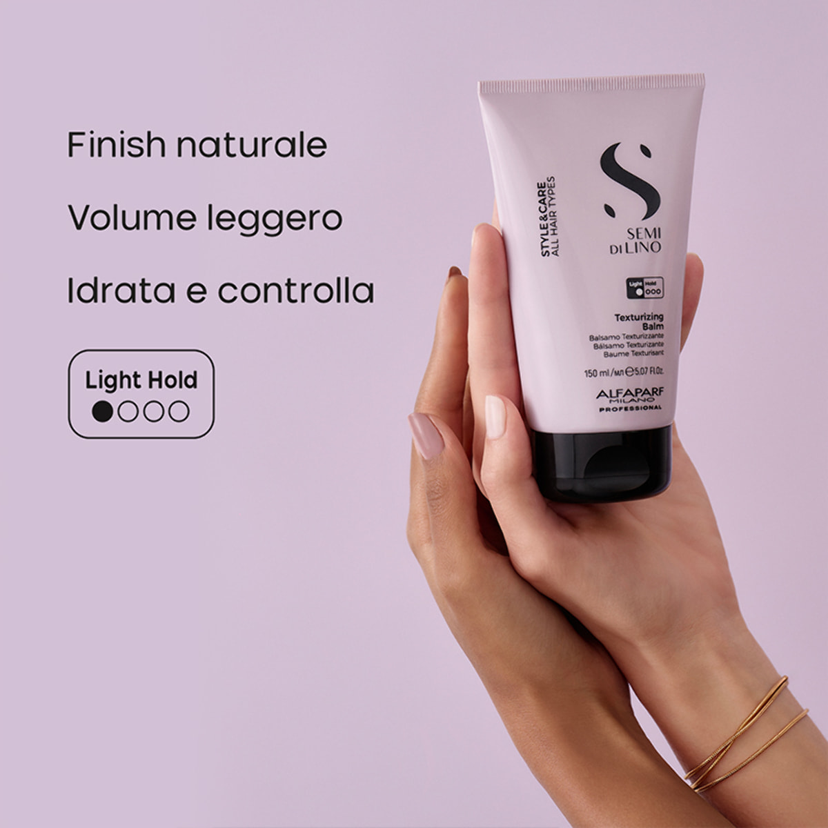 ALFAPARF MILANO Semi Di Lino Style & Care Texturizing Balm 150ml