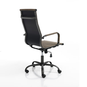 Tomasucci poltrona da ufficio TASK OLD BROWN marrone