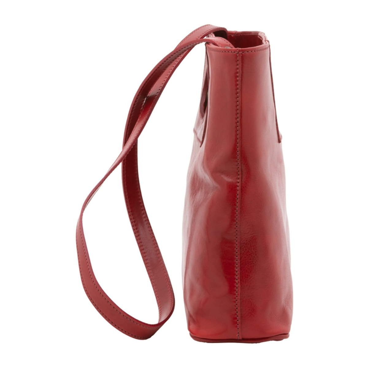 Borsa a tracolla da donna - Modello False - Vera pelle - 28.0 x 33.0 x 10.0 cm