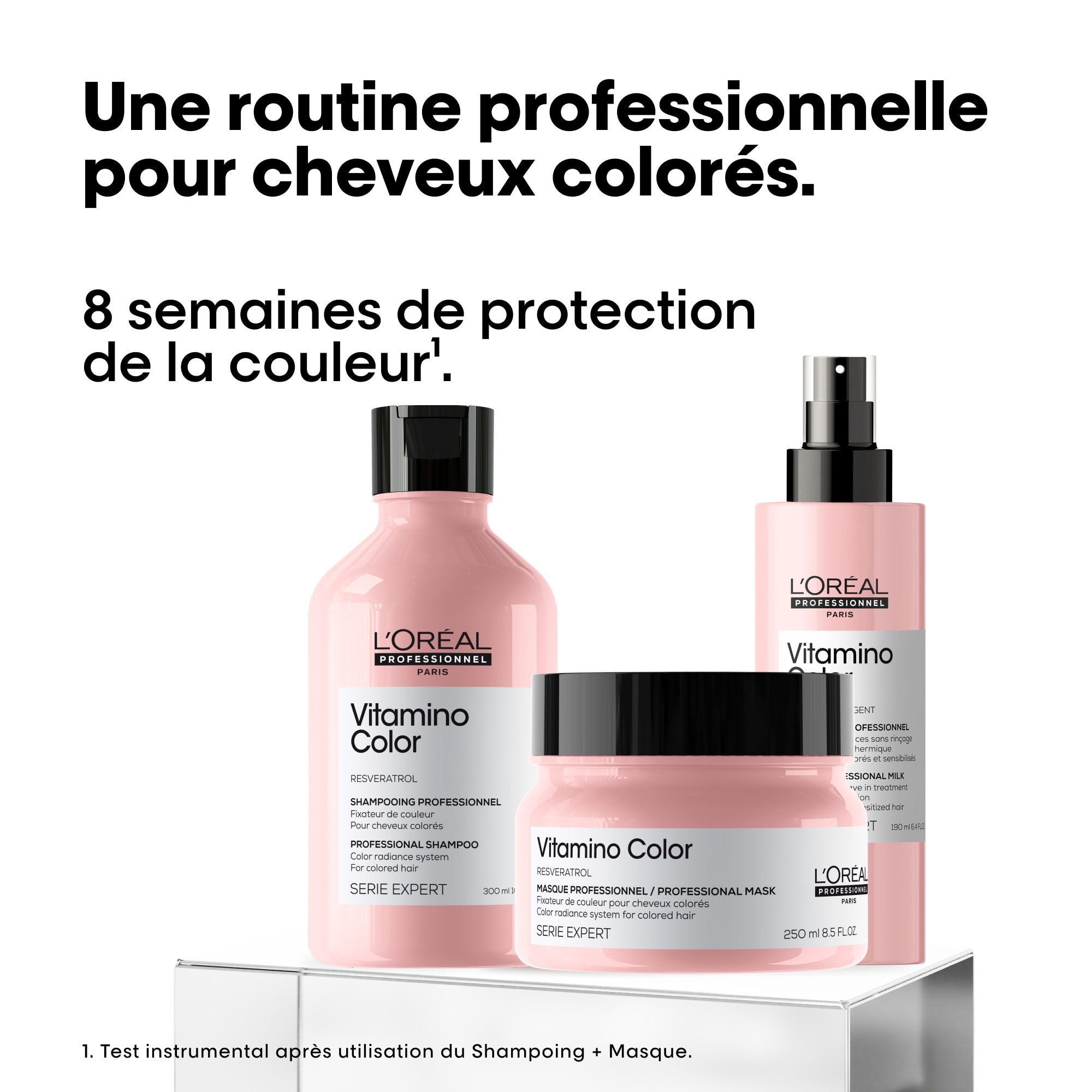 L'Oréal Professionnel Serie Expert Vitamino Color Coffret Trio cheveux colorés