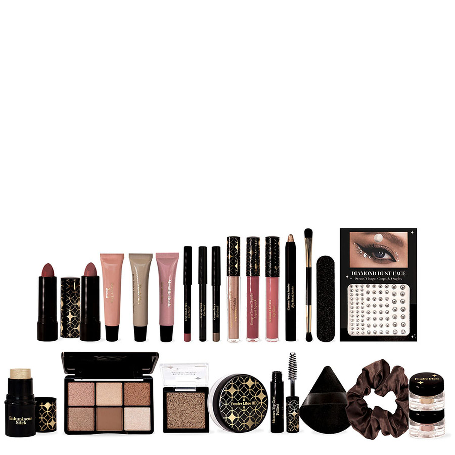 Calendrier de l'Avent Beauté - Coffret 24 Surprises Maquillage & Accessoires