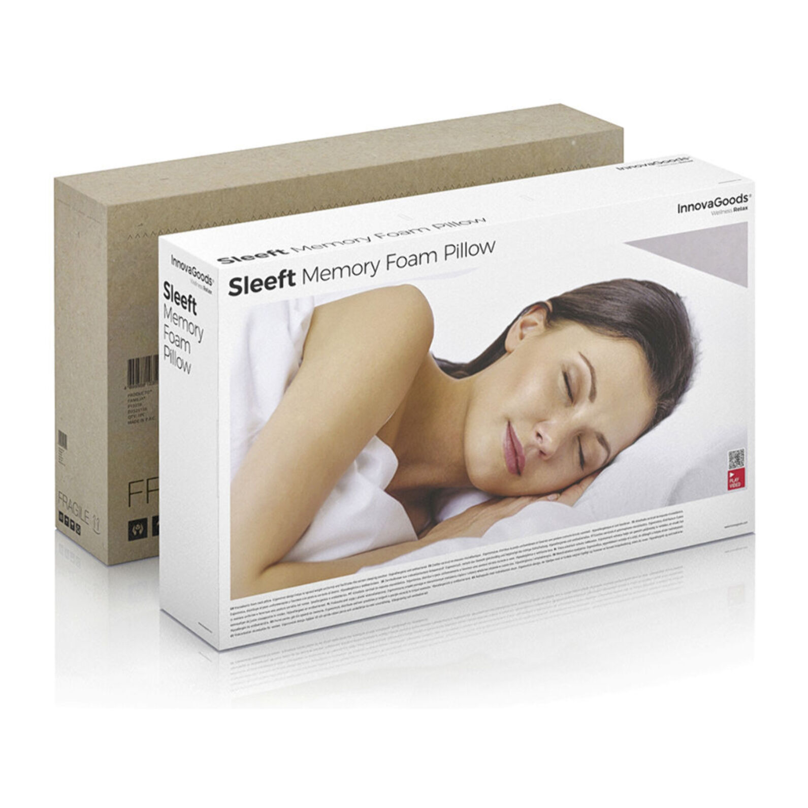 Almohada Viscoelástica Cervical Sleeft InnovaGoods