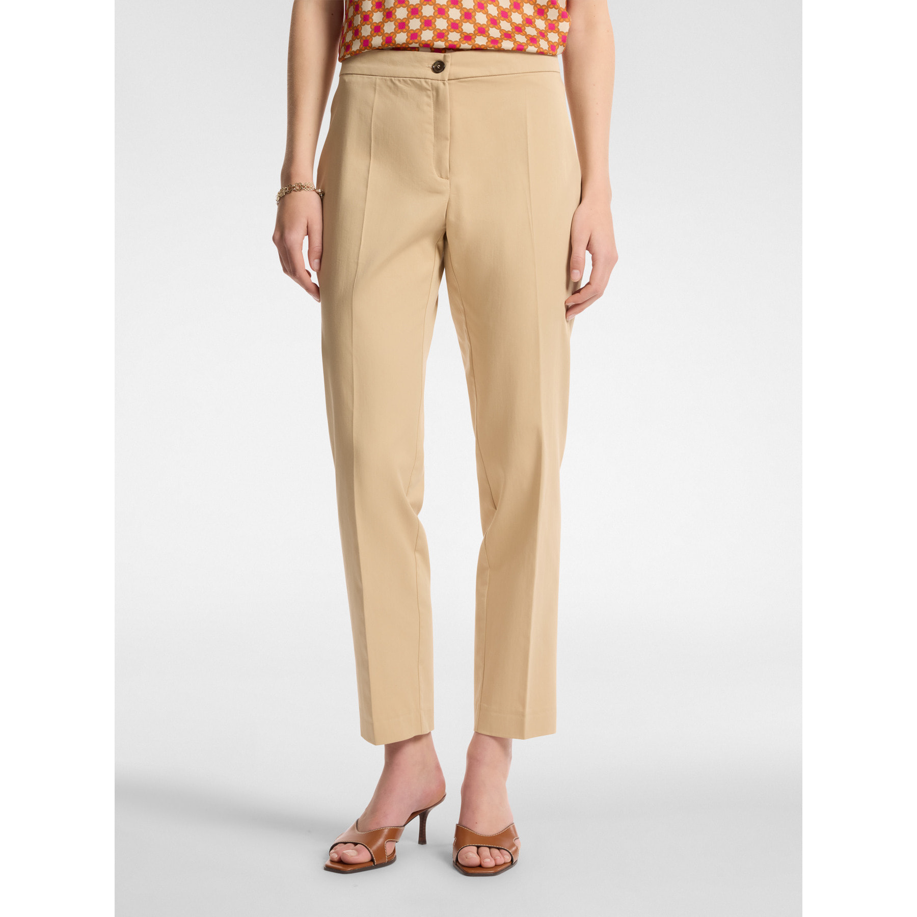 Elena Mirò - Pantalón recto - Beige