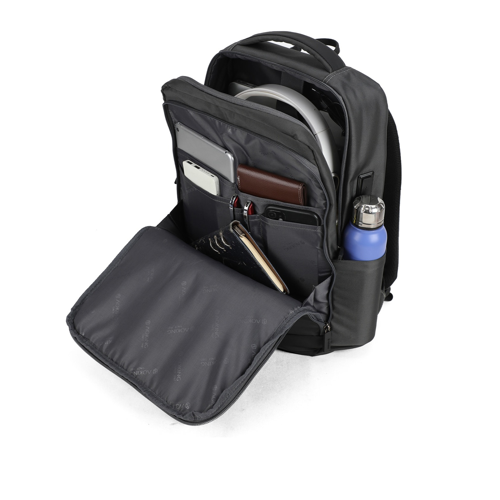 Zaino Unisex Erevan Lux - Poliestere - Casual - 30.0 x 13.0 x 43.0 cm