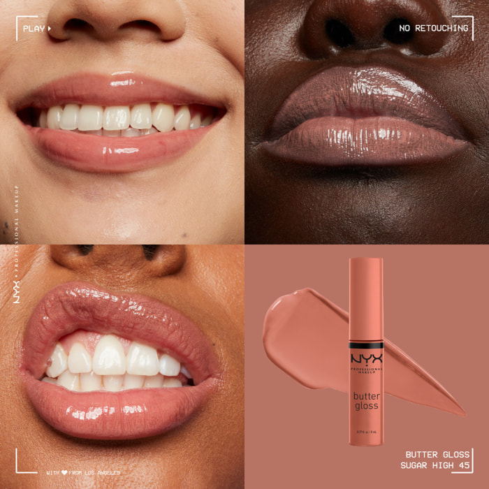 NYX Professional Makeup Butter Gloss Gloss Sugar High