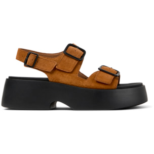 Sandalias - CAMPER Tasha - Marron - Piel de ante
