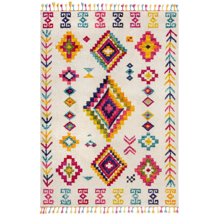 Tapis style berbere COYOTE Multicolore