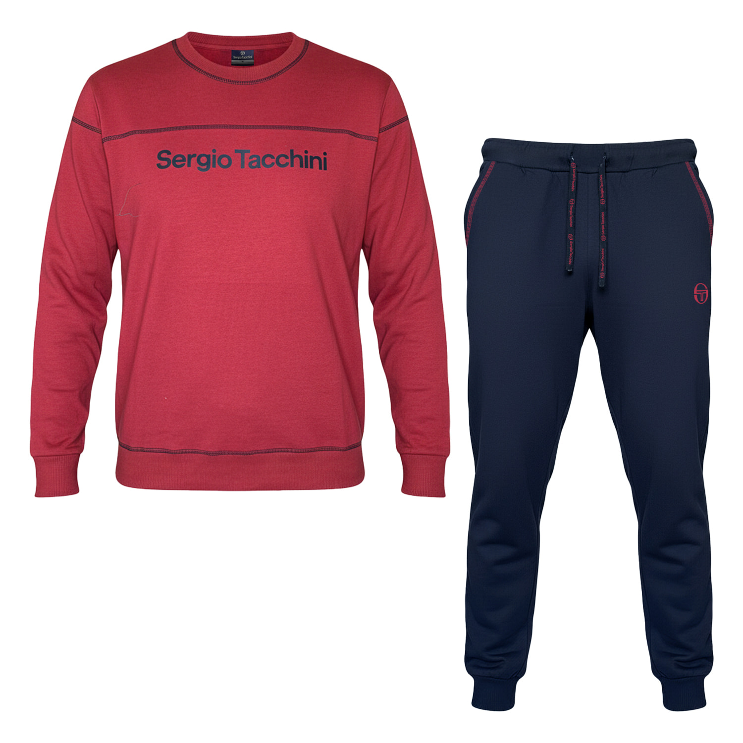 Tuta Uomo SERGIO TACCHINI Cotone Felpato Girogola