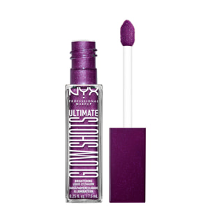 NYX Professional Makeup Ultimate Fard à Paupières Liquide Illuminateur Glow Shots Feelin Grape