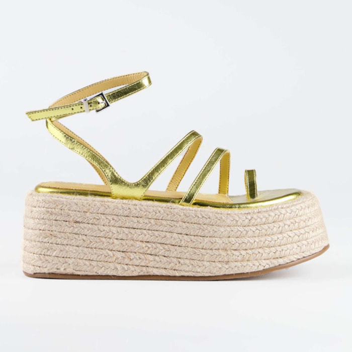 Sandalias de plataforma - Elina- 8 cm