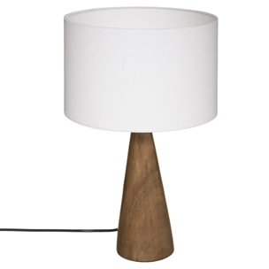 Lampe de table sira bois