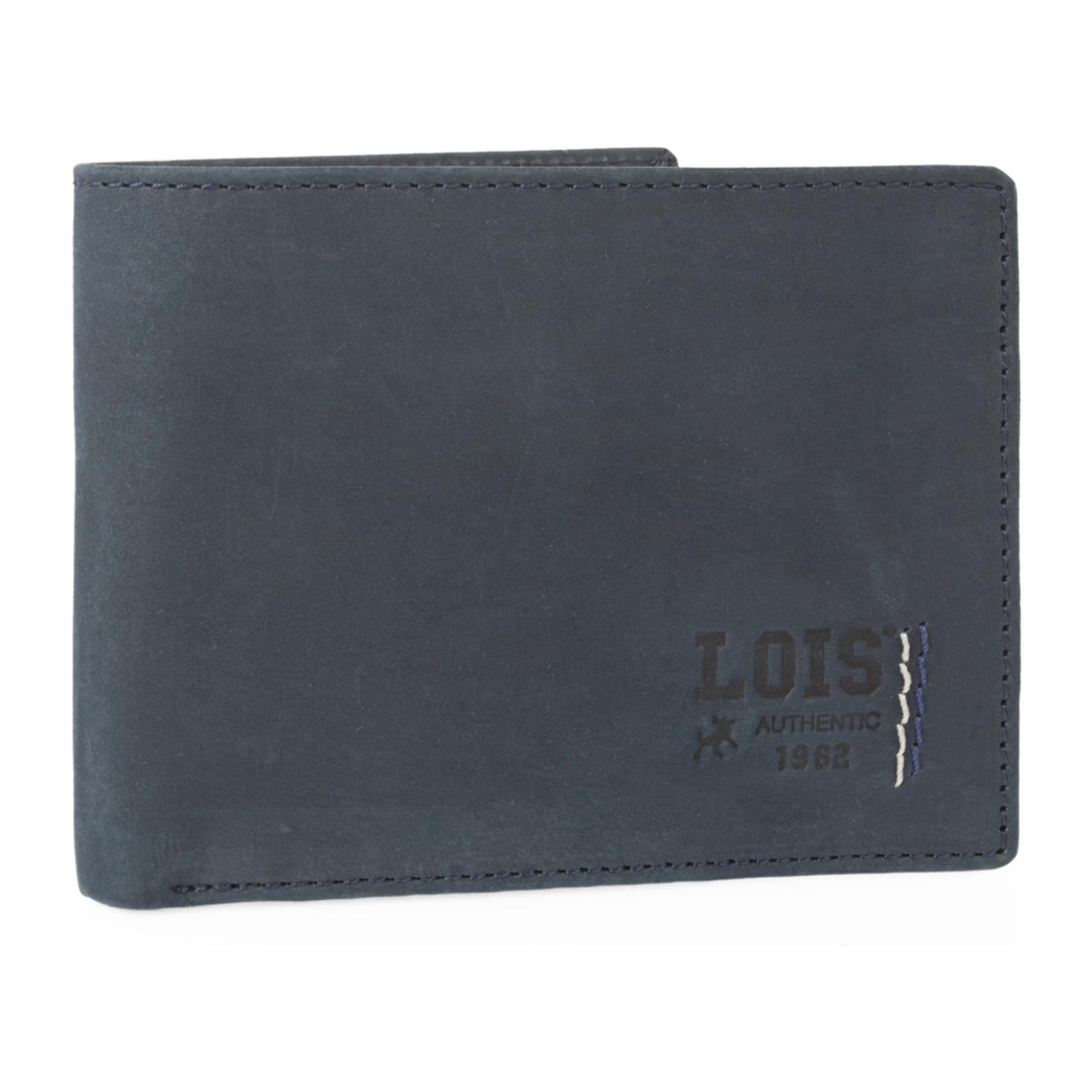 Cartera Hombre Piel Lois Hewitt Marino