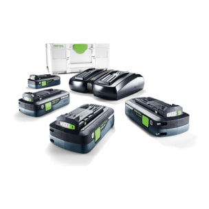 Set énergie SYS 18V 4x4.0/TCL 6 Duo FESTOOL - 577104