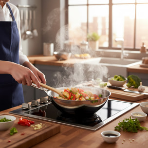 Eclipse - Wok 28cm inox