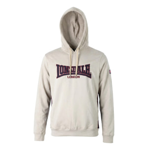 Felpa Uomo LONSDALE Cotone Felpato Cappuccio