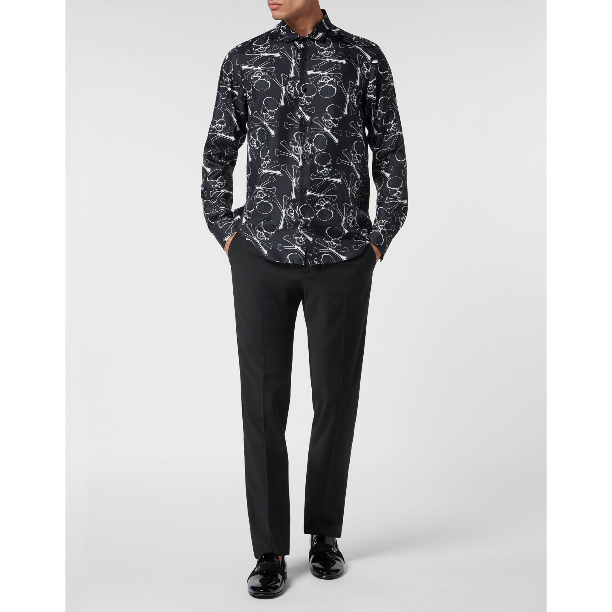 PHILIPP PLEIN Shirt SKULL BONES