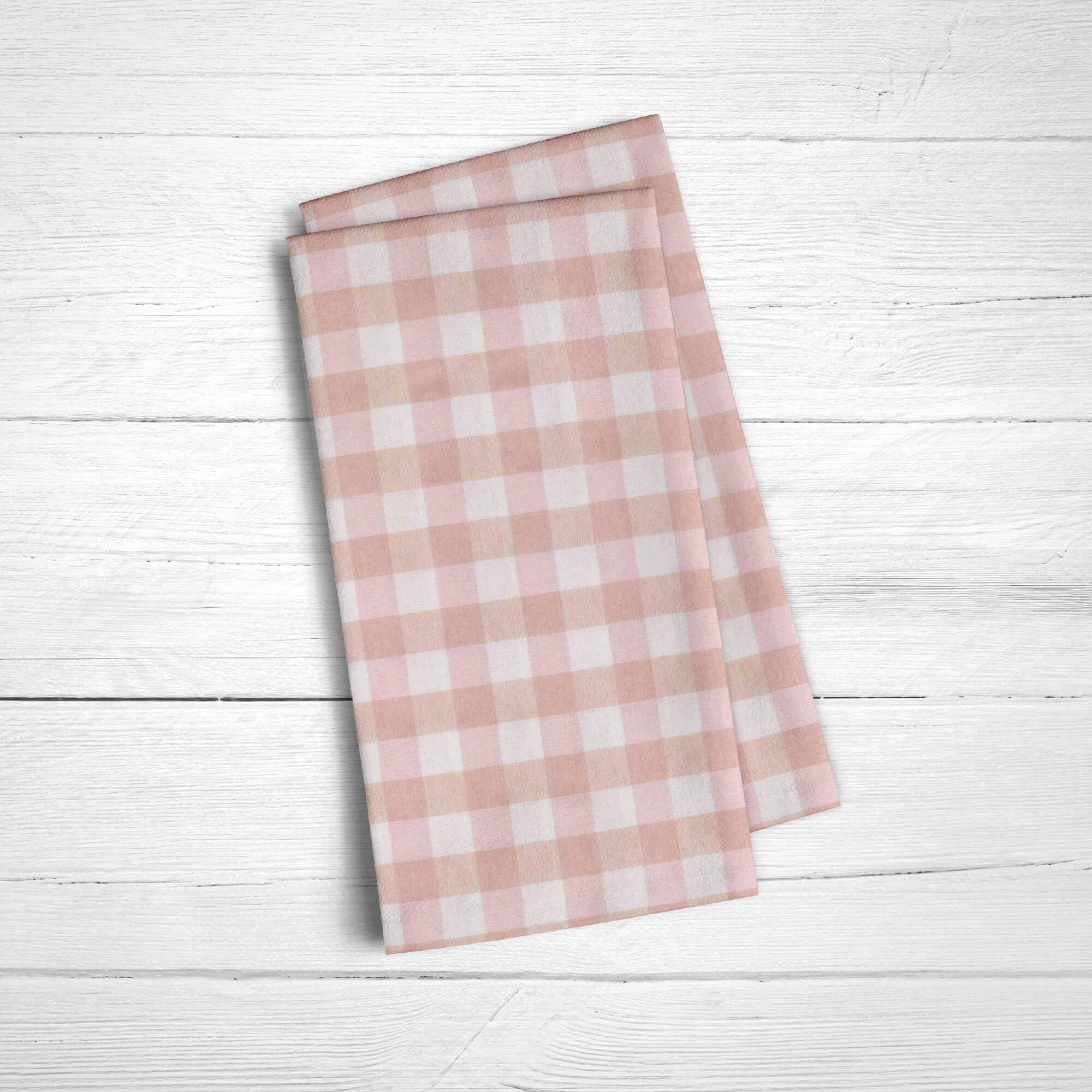 Pack de 2 serviettes Carreaux 150-11 - 45x45 cm
