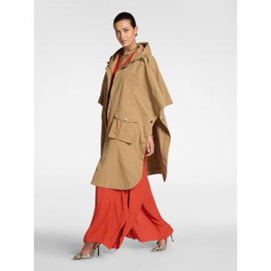 Elena Mirò - Parka over con cappuccio - Marrone