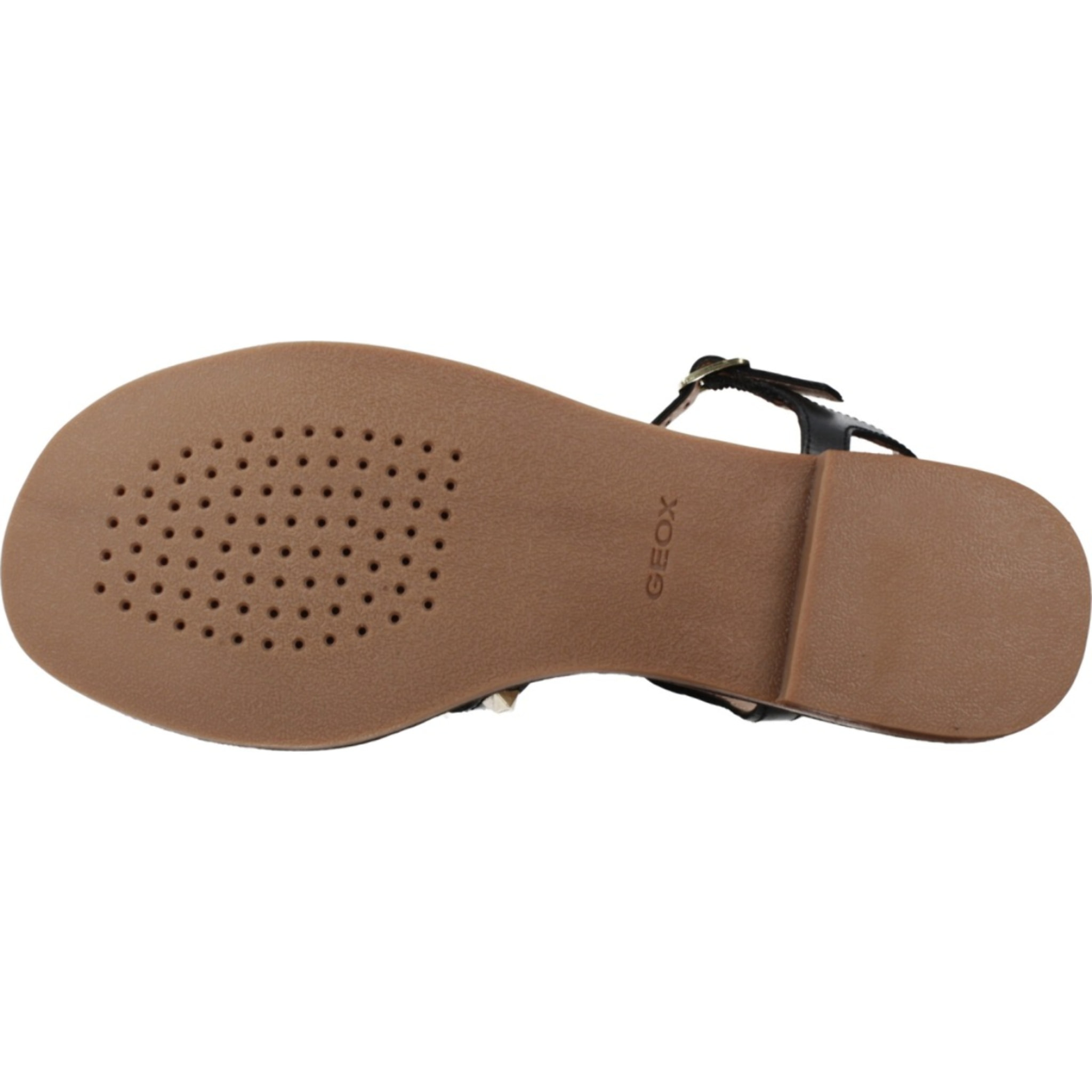 Sandalias Mujer de la marca GEOX  modelo D MADDALUSIAC NEGRO