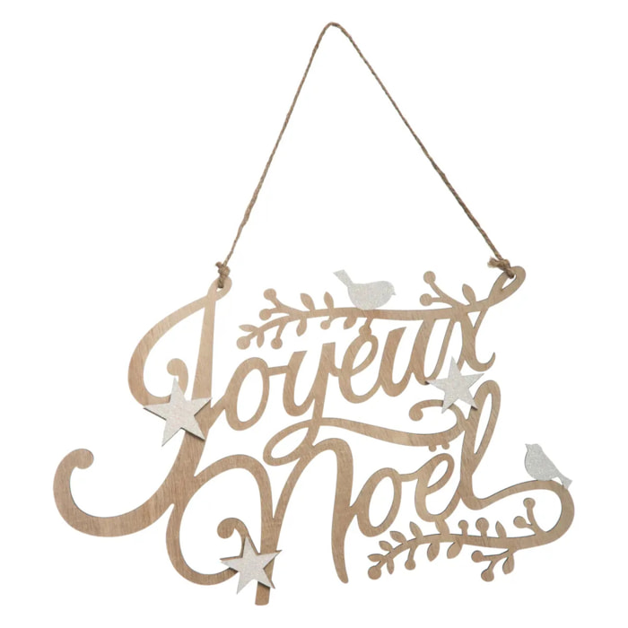 Sujet de Noël en Bois