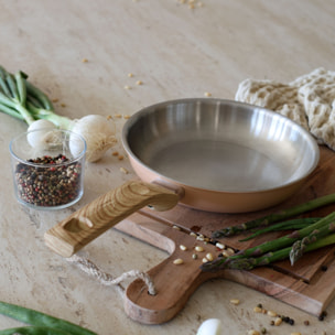 Batterie de cuisine 5 pièces en acier inoxydable - tous feux EASYNOX