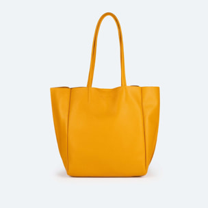 LOFT WOMAN SHOPPER MOUTARD