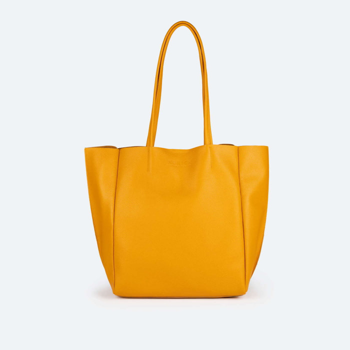 LOFT WOMAN SHOPPER MOUTARD